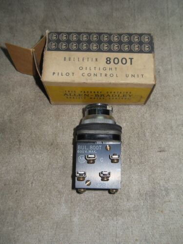 1 Allen-Bradley 800T-K2B SELECTOR PUSH BUTTON SWITCH