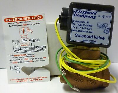 Gould M-1-3T-1/2-120VAC Solenoid Valve