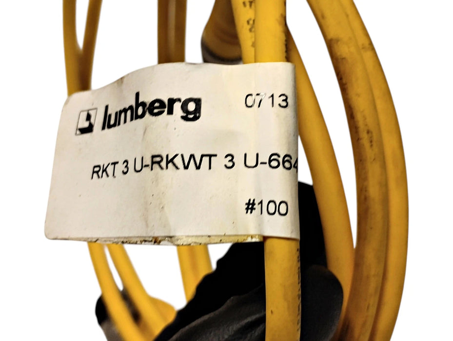 Lumberg Automation RKT3U-RKWT3U-664/6F PLC Cable