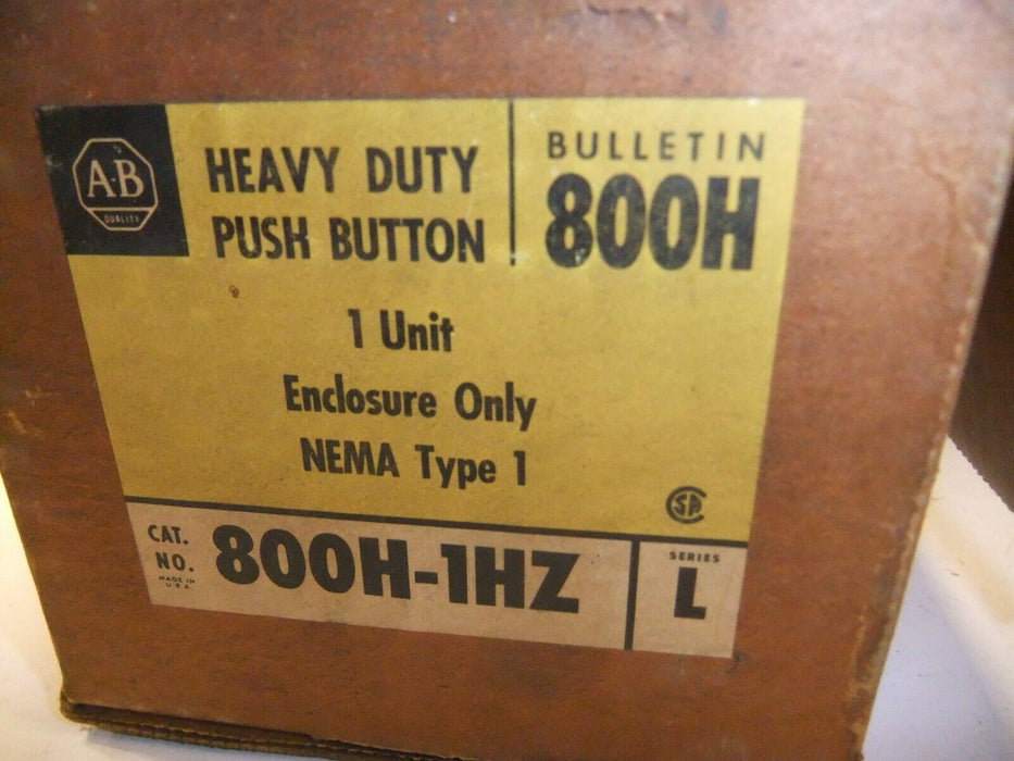 Allen-Bradley 1 Unit Enclosure 800H-1HZ