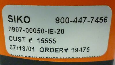 SIKO 0907-00050-IE-20 5 Digit Dial Indicator