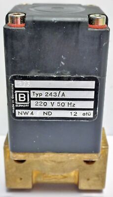 Burkert 243/A Solenoid Valve