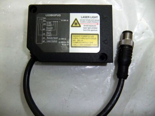 Banner Engineering Laser Displacement Sensor LG5B65PUQ