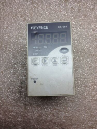 KEYENCE CORP EX-V64 INDUCTIVE DISPLACEMENT SENSOR CONTROLLER