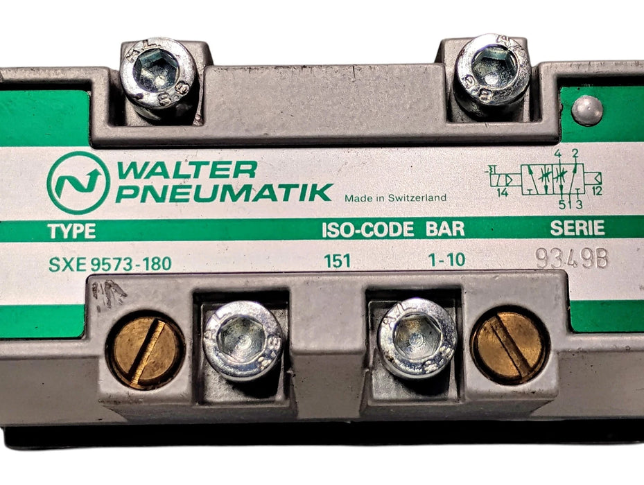 Walter Pneumatik SXE9573-180-00 1-10 bar Valve