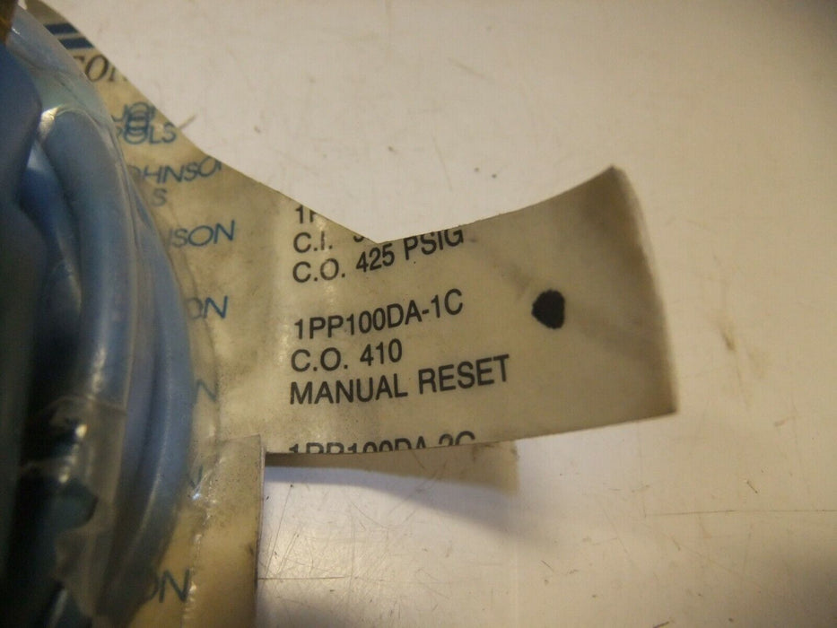 Johnson Controls Pressure Switch P100DA-1
