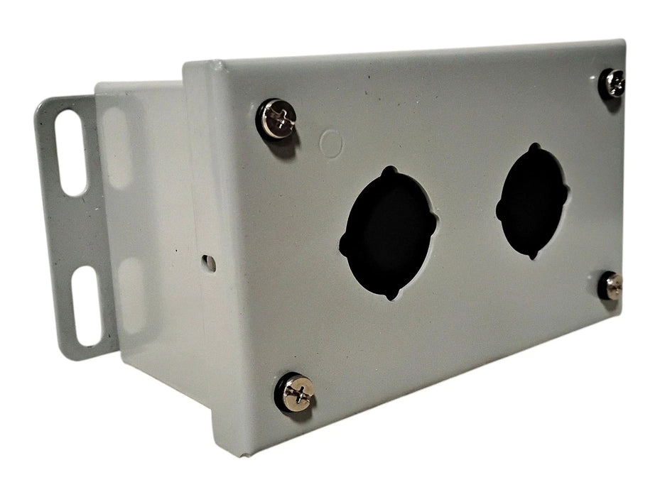 Saginaw SCE-2PB 30mm NEMA 4/12 2-Hole Pushbutton Enclosure