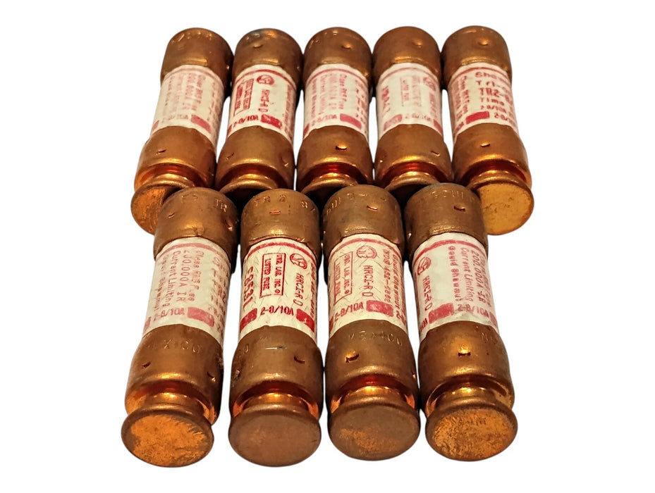 Ferraz Shawmut TR2-8/10R 250 V AC/DC 2.8 A Current-Limiting Time-Delay Fuses