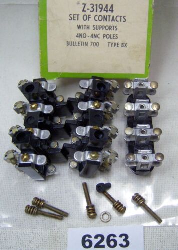 Allen-Bradley Contact Kit With Supports Z-31944 4NO 4NC