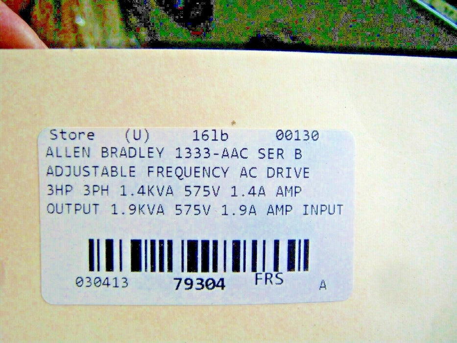 Allen-Bradley Drive 1333-AAC 3HP