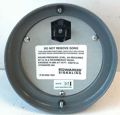 Edwards Signaling 340-4N5 120 V AC 4" Adaptabel Vibrating Bell