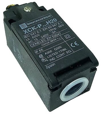 Telemecanique XCKP102H29 240 V AC 10 A Roller Plunger Limit Switch