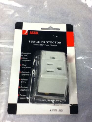 LOT OF 2 ACCO 50505-50681 SURGE PROTECTORS