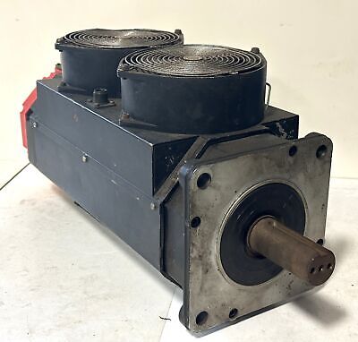 Fanuc A06B-0158-B075#7008 2000 RPM 3 PH A40 / 2000 AC Servo Motor w/ Fan