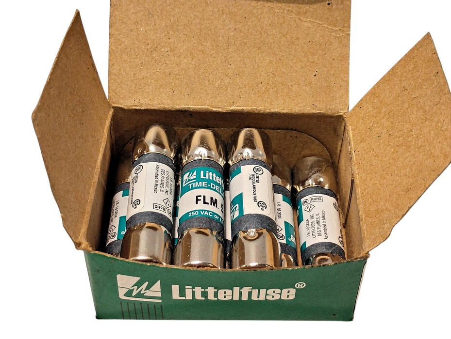 Littelfuse FLM5 250VAC/125VDC 5 A Time-Delay Supplementary Fuse