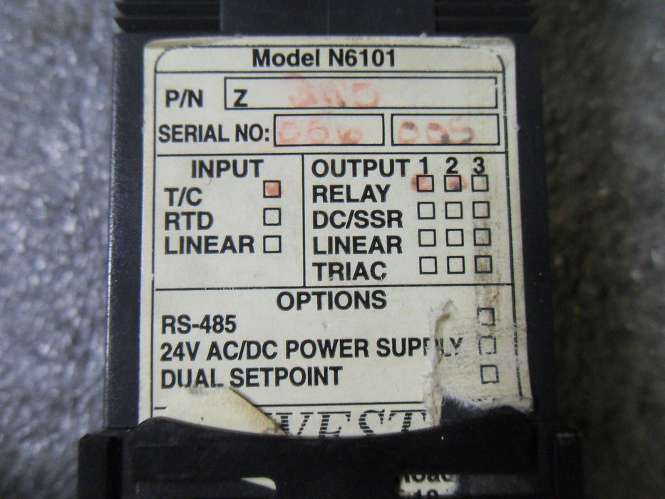 1 WEST N6101-Z210000 RESISTIVE TEMPERATURE CONTROL