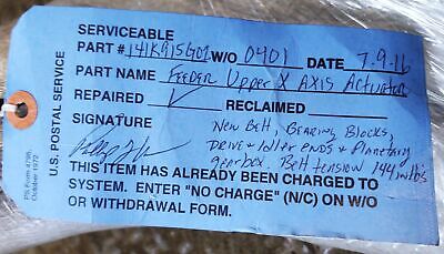 Macron Dynamics 8676A01 97942-141K916H01 Linear Actuator w/ Carriage and Motor