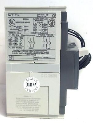 ABB T1NQ060TLA 60 A 3 P SACE TMAX T1N Thermal Magnetic Circuit Breaker