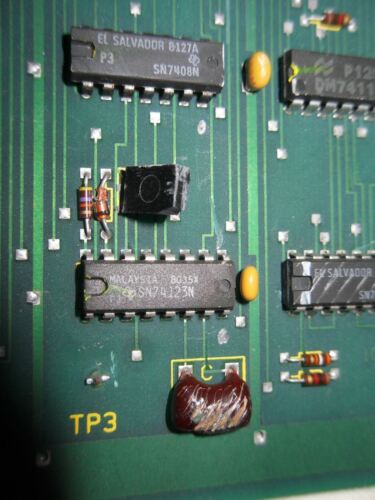 Allen-Bradley 635533 REV E2 PC Board W/ 3 Port Terminal Connection