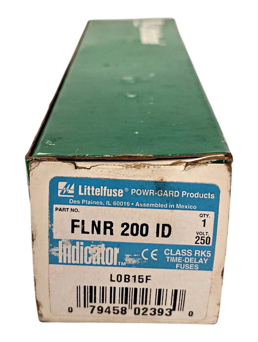 Littelfuse FLNR200ID 250 V 200 A Current-Limiting Time-Delay Fuse
