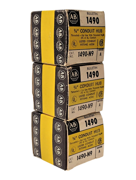 Allen-Bradley 1490-N9 Series A 3/4 in NPT Threaded Metal Conduit Hub