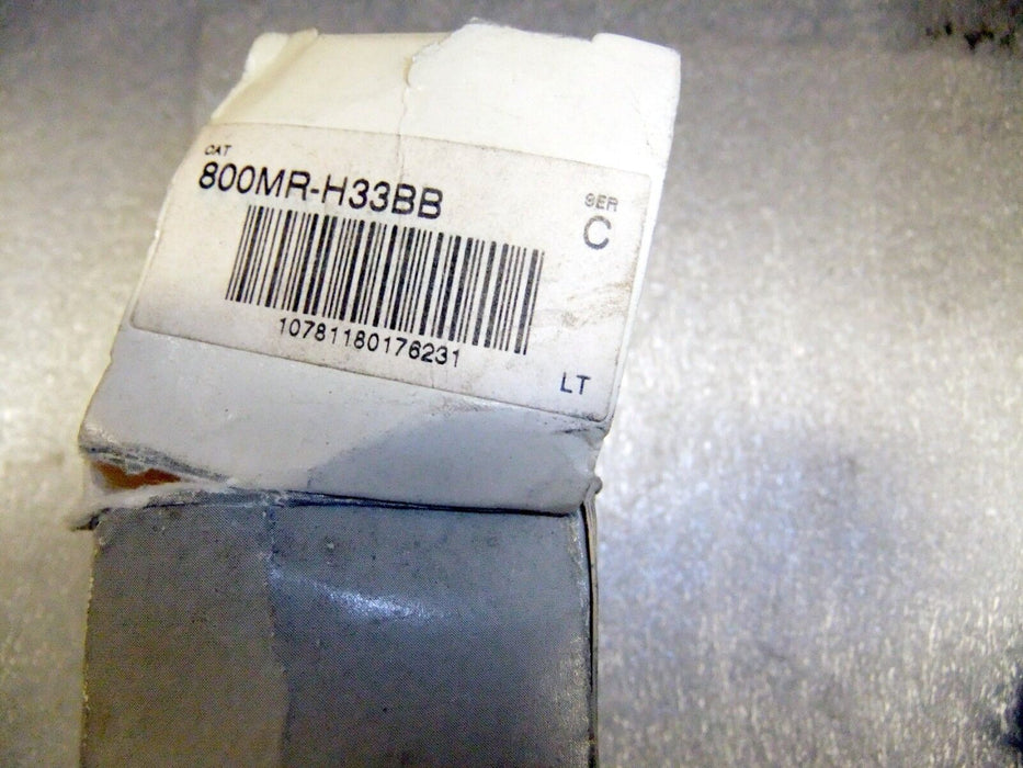 Allen-Bradley Small Round Selector Cylinder Lock 800MR-H33BB
