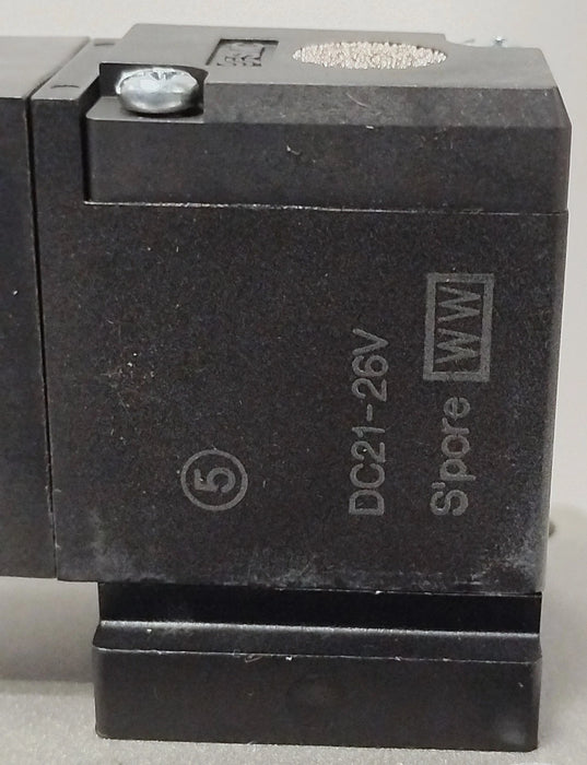 SMC EAV4000-F04-5DZ-Q 1.0 MPa Soft Start Up Solenoid Valve w/ 24 V DC Coil