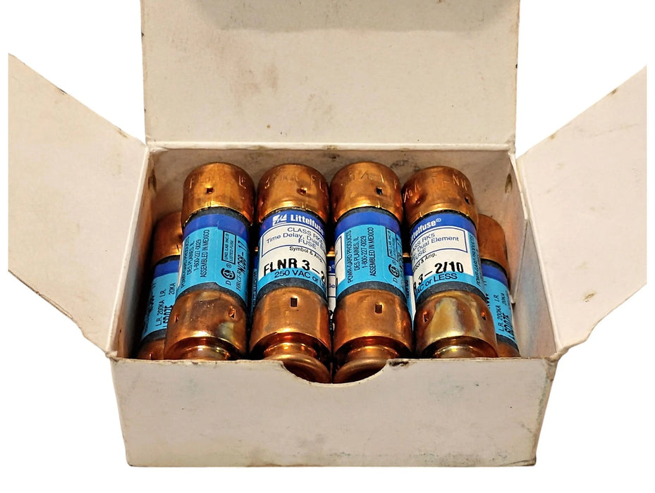 Littelfuse FLNR-3-2/10 250 V AC 3.2 A Current-Limiting Time-Delay Fuses