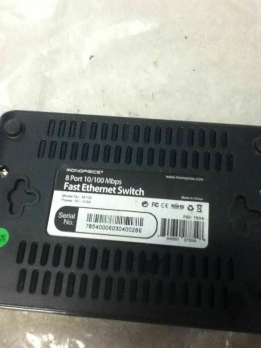Monoprice M108 Fast Ethernet Switch