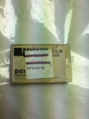 LOT OF 5 DICO 6031418 CARBIDE INSERTS