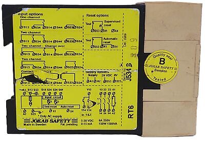 Jokab Safety RT6-24VDC Safety Relay