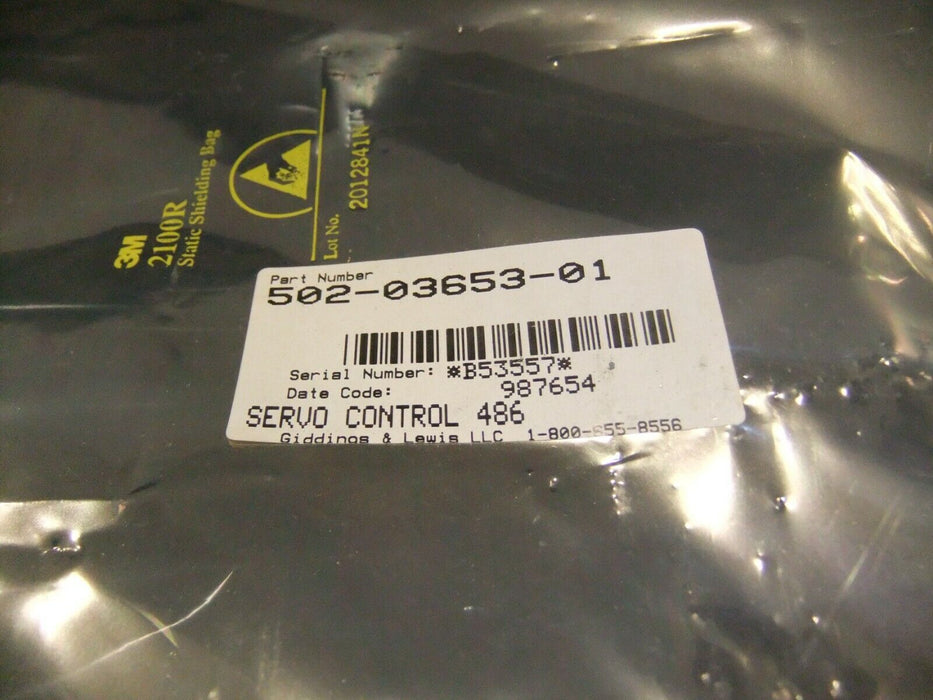 Giddings & Lewis 502-03653-01 Servo Control Board