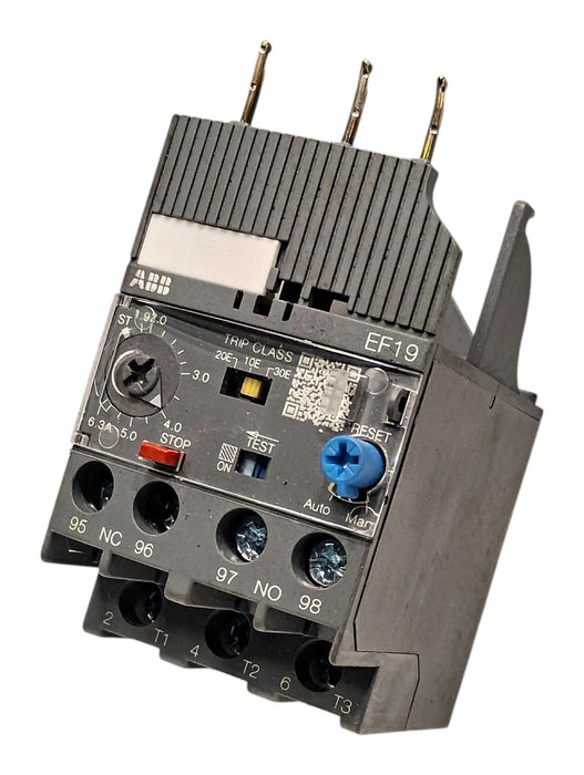 ABB EF19-6.3 690 V 1.9-6.3 A Electronic Overload Relay