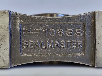 SealMaster CRPS-PN23 CRES PN GOLD P-7106SS Stainless Steel Mounted Bearing