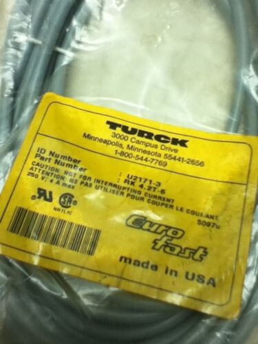 2 Turck U2171-3 Cordsets