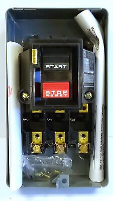 Square D 2510-MBG2 575 V AC 3-Phase NEMA Size M-0 Manual Starter