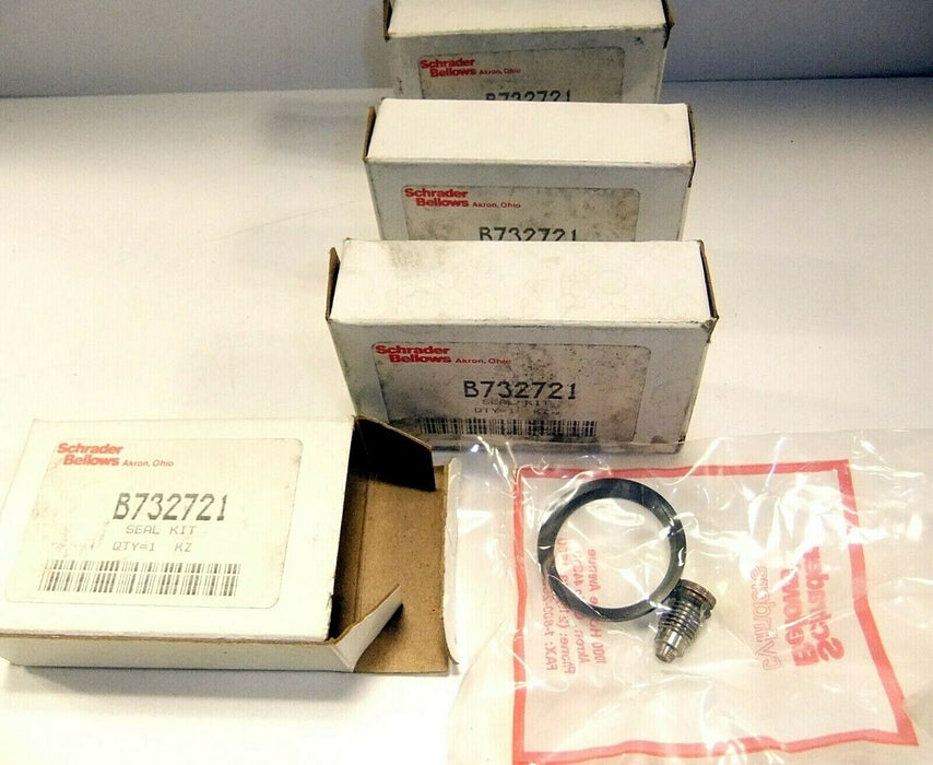 Lot of 4 Schrader Bellows Seal Kits B732721