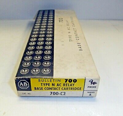 9 Allen-Bradley 700-C2 CONTACT CARTRIDGES
