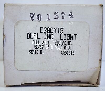 Cutler-Hammer E30-CY15 Dual Indicator Light