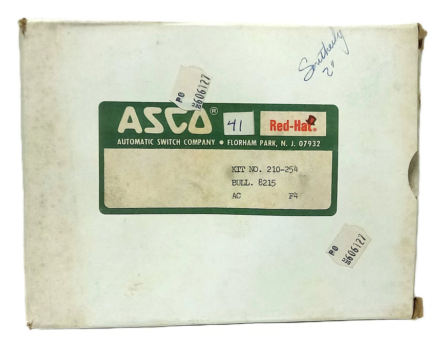 ASCO 210-254 Bulletin 8215 Valve Repair Kit