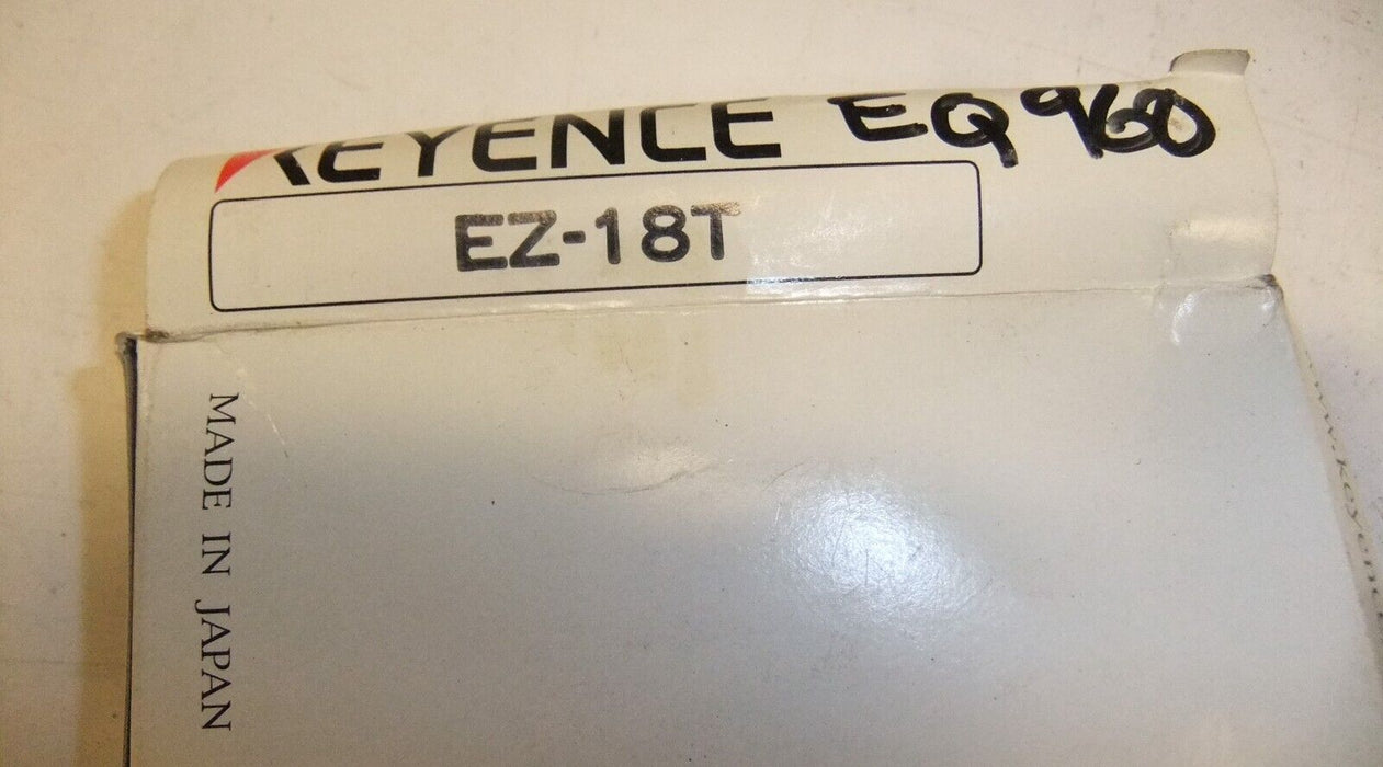 Keyence Proximity Switch Ferrous Sensing LED EZ-18T