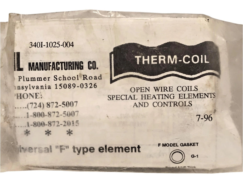 Therm-Coil WH10-WL6 110-160 F Thermostat for Electric Water Heater