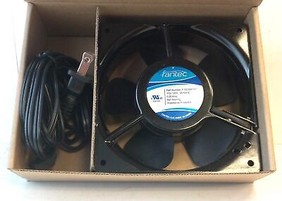 Gardtec Fantec F12038B1HT CAB704 120 VAC 0.2 A Cabinet Fan w/ Guard & Power Cord