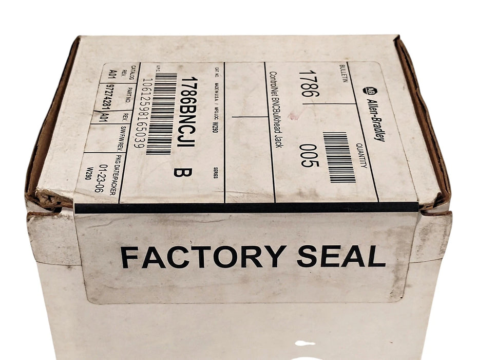 Allen-Bradley 1786-BNCJI Ser B ControlNet Isolated Bulkhead BNC Connector