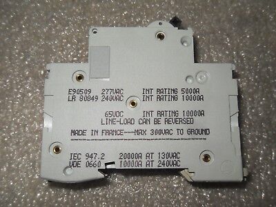 Square D MERLIN GERIN MG24114 6A 277VAC CIRCUIT BREAKER