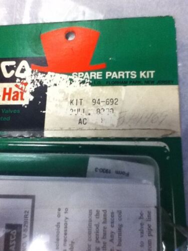 ASCO 94-692 VALVE KIT