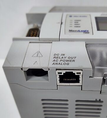 Allen-Bradley 1766-L32BWAA Ser B MicroLogix 1400 PLC I/O Module w/ Ethernet‚àöIP