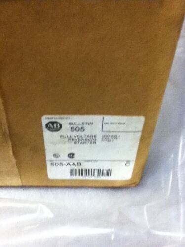Allen-Bradley 505-AAB REVERSING STARTER