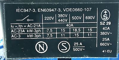 Kraus & Naimer KG41-C11740 600 V AC 30 A 15 hp Rotary Disconnect Switch