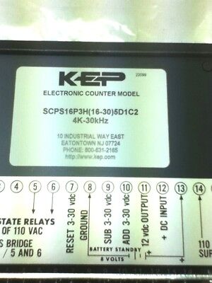 KEP SCPS16P3H COUNTER
